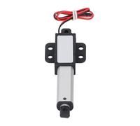 MAJONMMERD Mini Linear Actuator 24V DC Electric Linear Actuator 50mm Stroke 20N Thrust 30mm S Aluminum Tube with Wing for Sofa Robot Cabinet Door Window Opener