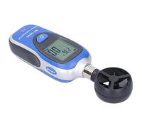 MAJONMMERD MT905C Digital Anemometer Handheld Wind Speed Meter Plastic LCD Display 0.8 to 30.0 M S 5 Units Portable for HVAC Boating Outdoor Wind Inspection