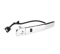 MAJONMMERD Outside Door Handle Exterior Door Handle Outer Set Driver Side Smart Lock Button Key Hole Direct Replacement 80645 CA000 80640 CZ31B with ABS for Murano Rogue FX35 FX45