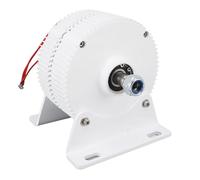 MAJONMMERD Permanent Magnet Generator 12V Three Phase Alternator Aluminum Alloy Synchronous Dual Shaft Design Compact Base Mount for Vertical or Horizontal Wind Turbine Use (400W)
