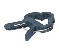 MAJONMMERD Plant Support Clip Plastic Plant Clamp 100PCS Garden Binding Clip for Greenhouse Arrow Storage Case One Hand Use Supports Seedlings Vines Tomatoes Flowers (Large 30cm)
