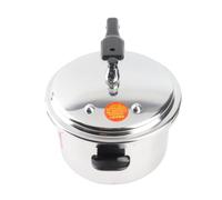 MAJONMMERD Pressure Cooker 5L 22cm Aluminum Alloy Explosion Proof | Canning Pot, Aluminum Alloy, Fast Cooking, Easy Locking Mechanism, Gas Electric Induction Compatible