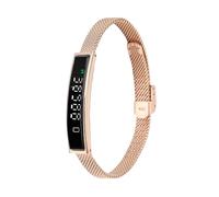MAJONMMERD Smart Bracelet Fitness Tracker Fitness Tracker Watch Activity Bluetooth 5.3 APP Remote Camera Control Sports Modes for IOS Running Cycling Swimming (Gold)