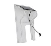 MAJONMMERD Solar Doorbell Rain Cover with Solar Panel Automatic Charging Protection for Standard Doorbells with Width Up to 3.15 Inches and Thickness Up to 1.4 Inches