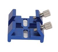 MAJONMMERD Universal Dovetail Base, Finder Scope Mount Bracket, Aluminum Alloy Telescope Dovetail, with Two Thumbscrew Locks and M4 Screws, for C8 C8HD C925 C11HD 80ED 102ED 130APO and (Blue)