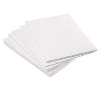 Major Brushes Safe Print Lino Block Printing Tiles - Polystyrene Sheets for Printing - A4 Size Pack of 25
