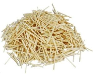Major Brushes 5000 Plain Natural Wooden Matchsticks Bulk Pack