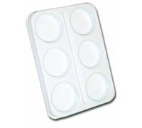Major Brushes 6-Well Block Holder Palette