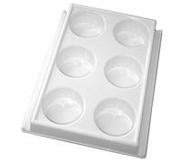 Major Brushes 6 Well Block Palette Paint Mixing Tray