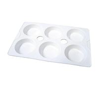 Major Brushes 6 Well Economy Palette - 1 Palette