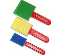 Major Brushes 9 Assorted Sponge Foam Brushes