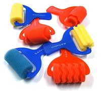Major Brushes Assorted Foam Paint Rollers - Set of 6