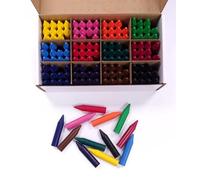 Major Brushes Assorted Wax Crayons Class Pack of 144