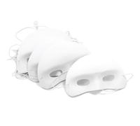 Major Brushes Blank Half Face Masks - Set of 10