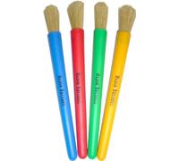Major Brushes Coloured Junior Chubby Brushes - Pack of 20