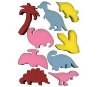 Major Brushes Dinosaur Sponge Painting Set of 9