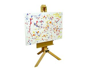 Major Brushes Extra Large Primed Stretched Deep Edge Canvas for Painting 70x100cm - for Art for Acrylic, Watercolour & Oil Painting - 100% Cotton Canvas -1 Canvas Only