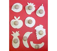 Major Brushes Fruit Templates Set of 9