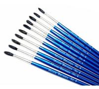 Major Brushes Imitation Squirrel Brushes Size 4 - Pack of 10