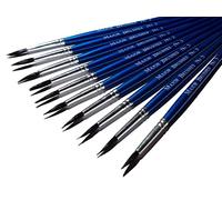 Major Brushes Imitation Squirrel Brushes Size 5 Pack of 10