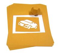 Major Brushes Oil Manila Screen Printing Stencil Card 38 x 50cm - Pack of 20
