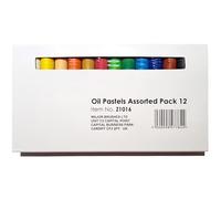 Major Brushes Oil Pastels Pack 12