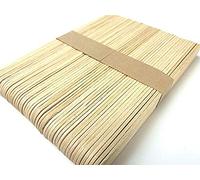 Pack Of 100 Plain Jumbo Sized Wooden Art & Craft Lollipop Sticks