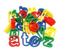 Major Brushes Plastic Lower Case Alphabet Letter Dough Cutters - Pack of 26