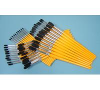 Major Brushes Pony Hair Watercolour Brushes - Pack of 50