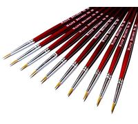 Major Brushes Sable Brush Size 00 - Set of 10