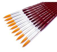 Major Brushes Sable Substitute Brush Size 12 - Set of 10