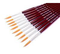 Major Brushes Sable Substitute Brush Size 5 - Set of 10