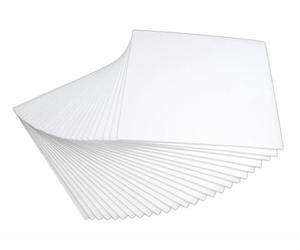 Major Brushes Safe Print Foam Sheets 300mm x 300mm - Pack of 25 Sheets