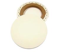 Major Brushes Stretched Canvas 8inch Round
