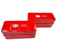 Major Brushes Watercolour Block Tin Set of 18 Colours - 10 Pack