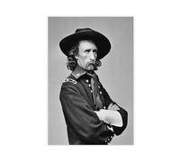 Major General George Armstrong Custer - 1865 Canvas Art Poster And Wall Art Picture Print Modern Family Bedroom Decor Unframe 12x18inch(30x45cm)