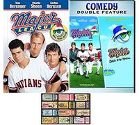 MAJOR LEAGUE 1 2 3 TRILOGY Charlie Sheen Tom Berenger 3 DVD Set Widescreen