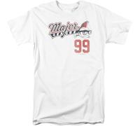 Major League 99 T Shirt Comedy Baseball Movie Tee White XL