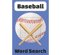 Major League Baseball Word Search Puzzle Book: Word Searches with Easy to Read Print about Baseball, Legends, and Major League Fun | 6x9 inches, 98 ... Fans, Perfect for Rain Days, and Free Times