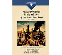 Major Problems in the History of the American West