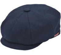 Major Wear Wool Baker Boy Cap in Navy, Size: Small-Medium