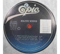 Major Weeks - Don't Give Up - Major Weeks 12"