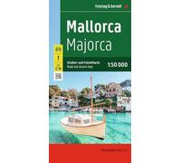 Freytag & Berndt - Majorca (2022) Road & Leisure Map 1:500,000 - Includes info guide (excursions)