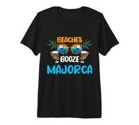 Majorca Beaches Spain Vacation Matching Premium T-Shirt