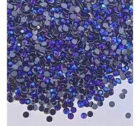 MajorCrafts 500pcs 6.5mm ss30 Jelly AB Flat Back Round 14 Facets Resin Rhinestones Arts and Crafts Embellishment Gems (Purple Blue AB C69)