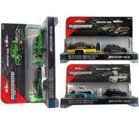 Majorette 1:64 Diecast Cars Mercedes-AMG Trailer Assortment Full Set of 3 Types