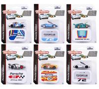 Majorette 1:64 Porsche Deluxe Assortment Full Set of 6 Models NEW - UK Seller