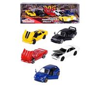 Majorette Youngsters 90s 5 Car Gift Pack Clio Mercedes 190 Corvette Cefiro NEW