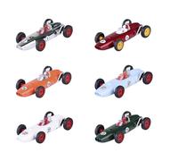 Majorette - 60 Years Anniversary First Ever Model Car - Metal Racecar with Driver Figure and Rubber Tyres, Car in 6 Colours (Random Delivery), 7.5 cm, Toy Car with Retro Collector Box