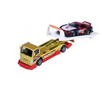 Majorette Tuning Cars JDM Legends Transporter (Set of 2 Toy Cars) - Truck Including Metal Model Car with Removable Parts, Random Selection of 3 Car Sets for Children from 3 Years, 13 cm